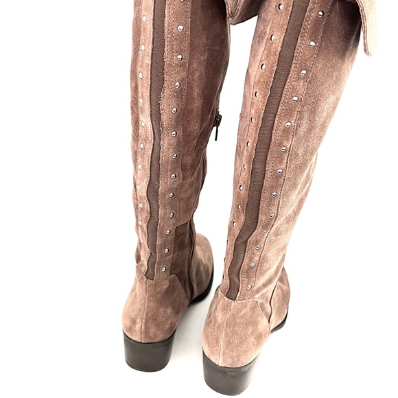 Vince Camuto Briella Taupe Over the Knee Boots 8 - Picture 5 of 13